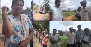 Pavagada:ರೈತರ ಮೇಲೆ ಪೊಲೀಸರ ದಬ್ಬಾಳಿಕೆ-ಅಳಲು ತೋಡಿಕೊಂಡ ರೈತ ದಂಪತಿ.