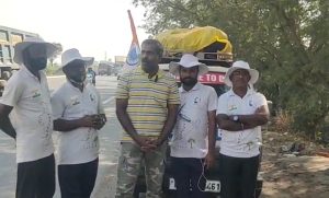 KRS ಪಕ್ಷದ ರಾಜ್ಯ ಉಪಾಧ್ಯಕ್ಷ ಲಿಂಗೇಗೌಡ ದೆಹಲಿಗೆ ಪಾದಯಾತ್ರೆ ತೆರಳುವಾಗ ಸಾವು