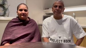 ShivaRajkumar: ಶಿವಣ್ಣ  ಫೈನ್, ಅಭಿಮಾನಿಗಳ ಆಶೀರ್ವಾದ ಎಂದ ಗೀತಾ ಶಿವರಾಜ್ ಕುಮಾರ್.