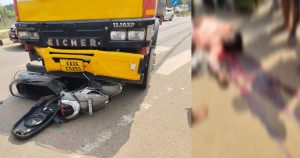 Gubbi: ಕ್ಯಾಂಟರ್ ಡಿಕ್ಕಿ ದ್ವಿಚಕ್ರ ವಾಹನ ಸವಾರ ಸ್ಥಳದಲ್ಲೇ ಸಾ*ವು.