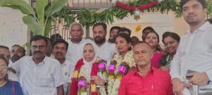 Gubbi: ಪ. ಪಂ ಅಧ್ಯಕ್ಷರಾಗಿ ಆಯಿಷಾ ತಾಸಿನ್ ಉಪಾಧ್ಯಕ್ಷರಾಗಿ ಶ್ವೇತ ಅವಿರೊದ ಆಯ್ಕೆ.