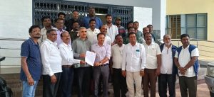 Turuvekere- Warning to the public about construction of Ambedkar statue in the town, money fraud.