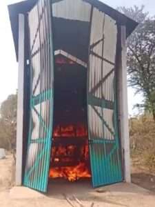 the miscreants set fire to kalleshwars chariot janataa247939337736924222414