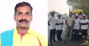 KRS ಪಕ್ಷದ ರಾಜ್ಯ ಉಪಾಧ್ಯಕ್ಷ ಲಿಂಗೇಗೌಡ ದೆಹಲಿಗೆ ಪಾದಯಾತ್ರೆ ತೆರಳುವಾಗ ಸಾವು